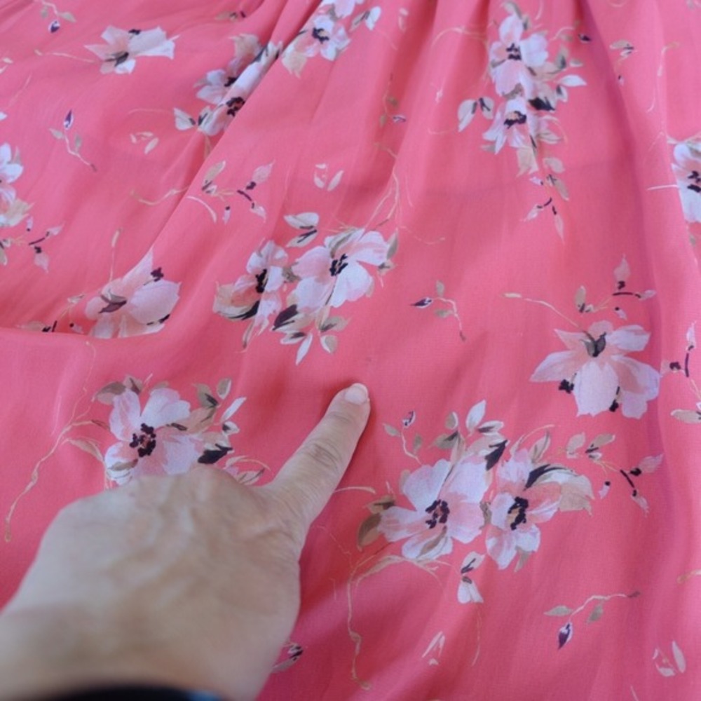 Monique‎ Lhuillier Dress Sz 4 Maxi One Shoulder Boho Floral Summer Wedding Guest - Picture 5 of 9
